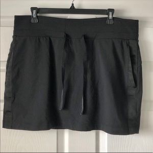 Athleta Black Skirt Skort